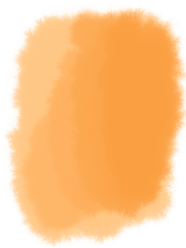 Yellow watercolor stain PNG、SVG