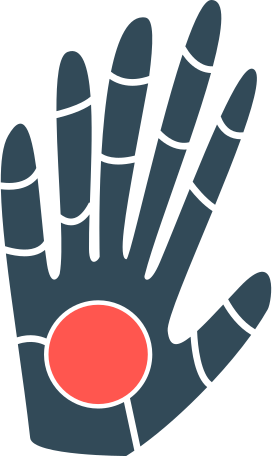human hand Illustration in PNG, SVG