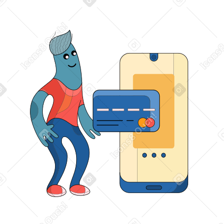 Payment Illustration in PNG, SVG