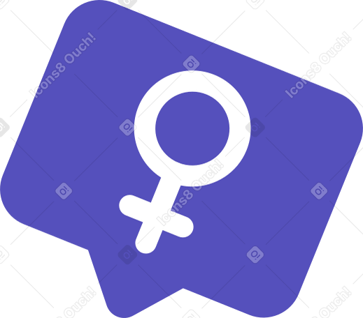 signo femenino PNG, SVG