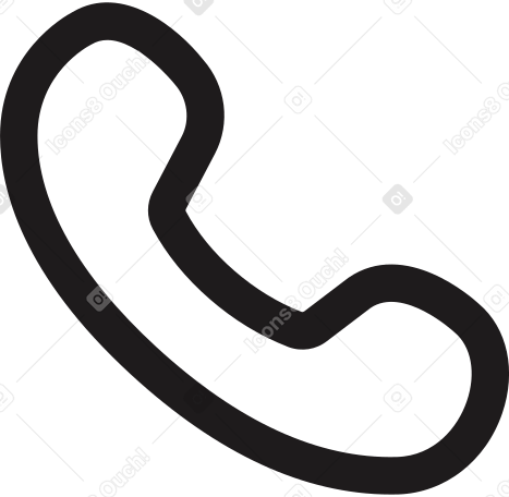 телефонная трубка в PNG, SVG