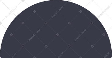 Semicircle shape PNG, SVG