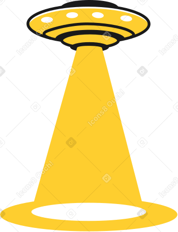 ufo small Illustration in PNG, SVG