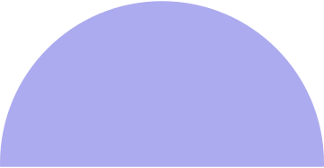 Purple semicircle PNG、SVG