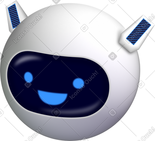 bot head PNG, SVG