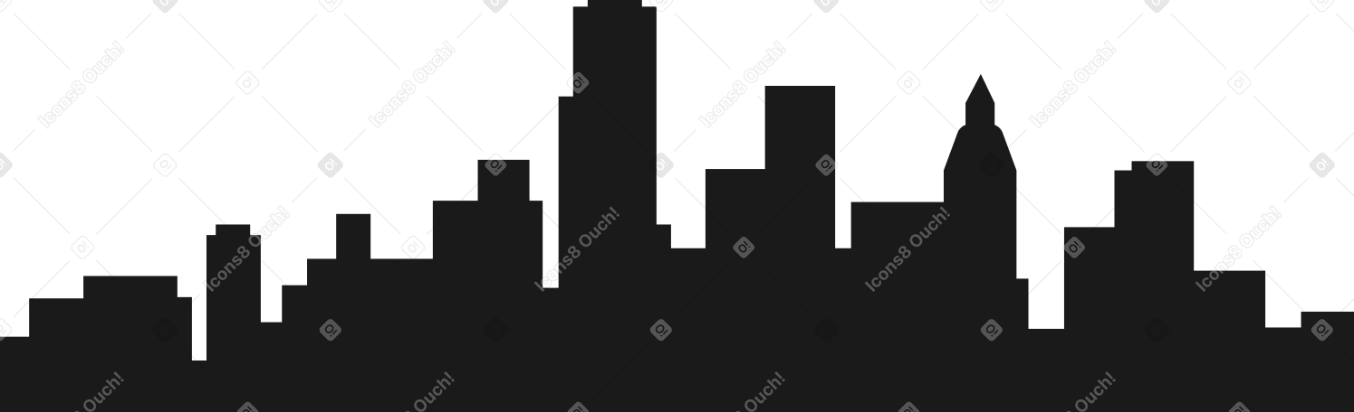 cityscape PNG, SVG