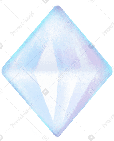 blue crystal Illustration in PNG, SVG