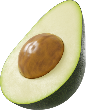 avocado PNG, SVG