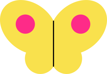 yellow butterfly PNG, SVG