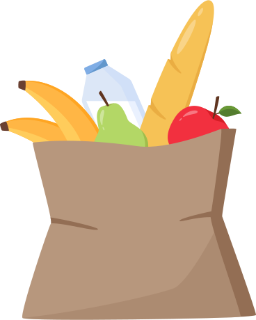 grocery bag PNG, SVG
