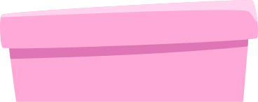 Розовая коробка в PNG, SVG
