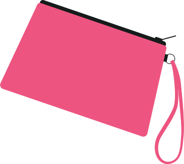 cosmetic bag PNG, SVG