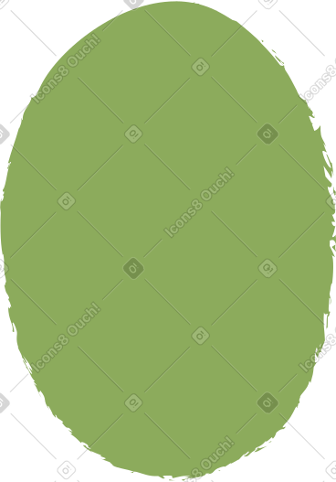 Dark green ellipse PNG, SVG