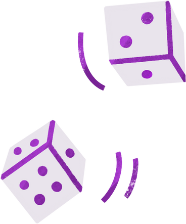 two dice cubes PNG, SVG