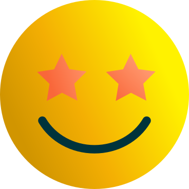 emojis with starry eyes PNG, SVG