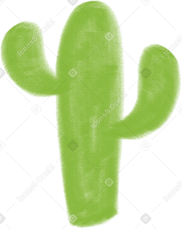 green cactus Illustration in PNG, SVG