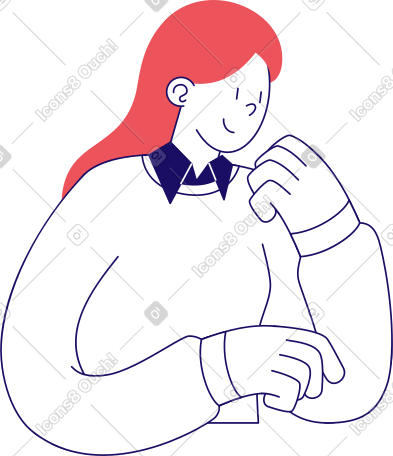 半个女人拿着东西 PNG, SVG