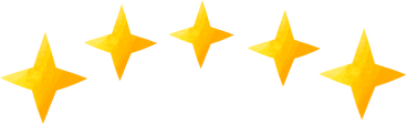 five stars quality rating PNG, SVG