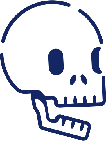 Cráneo PNG, SVG