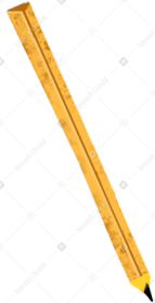 黄色の鉛筆 PNG、SVG
