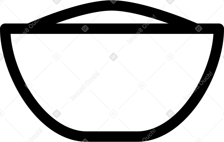 bowl PNG, SVG