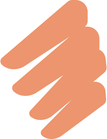 man 2 fingers Illustration in PNG, SVG