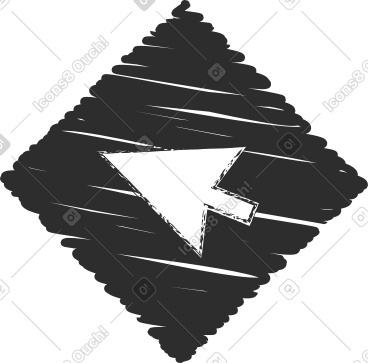 Square with a cursor PNG, SVG