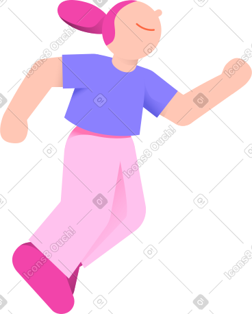 运行的女人 PNG, SVG