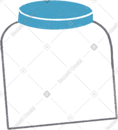 cookie jar PNG, SVG