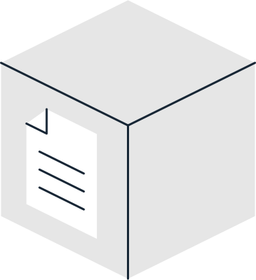 cube white document icon PNG, SVG