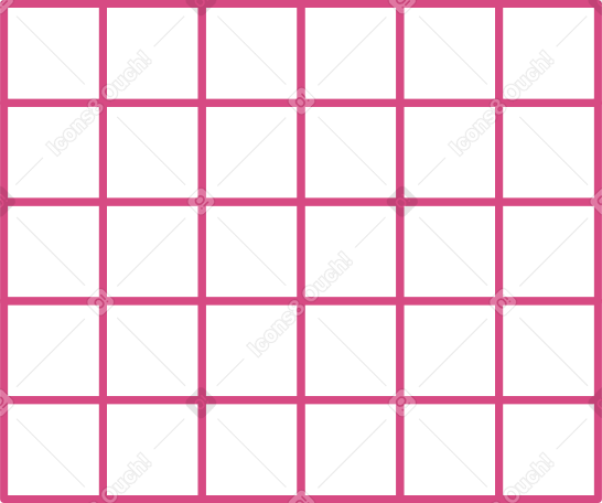 grid Illustration in PNG, SVG