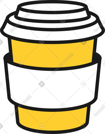 带盖杯子 PNG, SVG