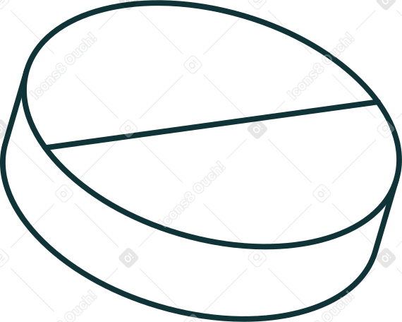 pill round Illustration in PNG, SVG