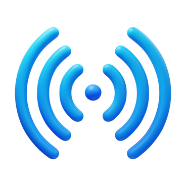 Radio waves PNG, SVG