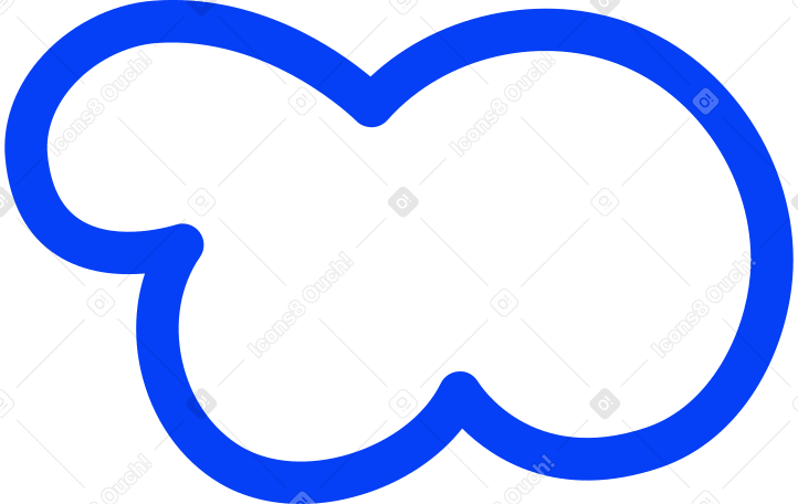 small cloud Illustration in PNG, SVG