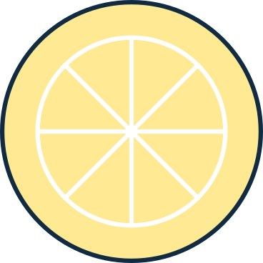 slice of lemon PNG, SVG