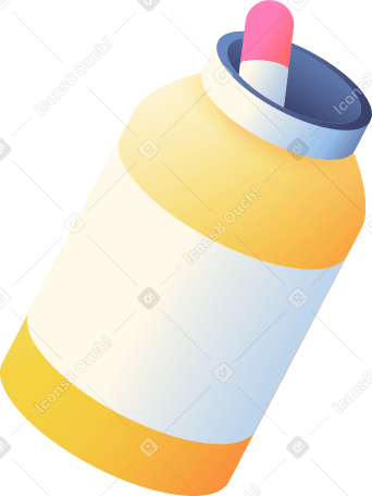 pill bottle Illustration in PNG, SVG