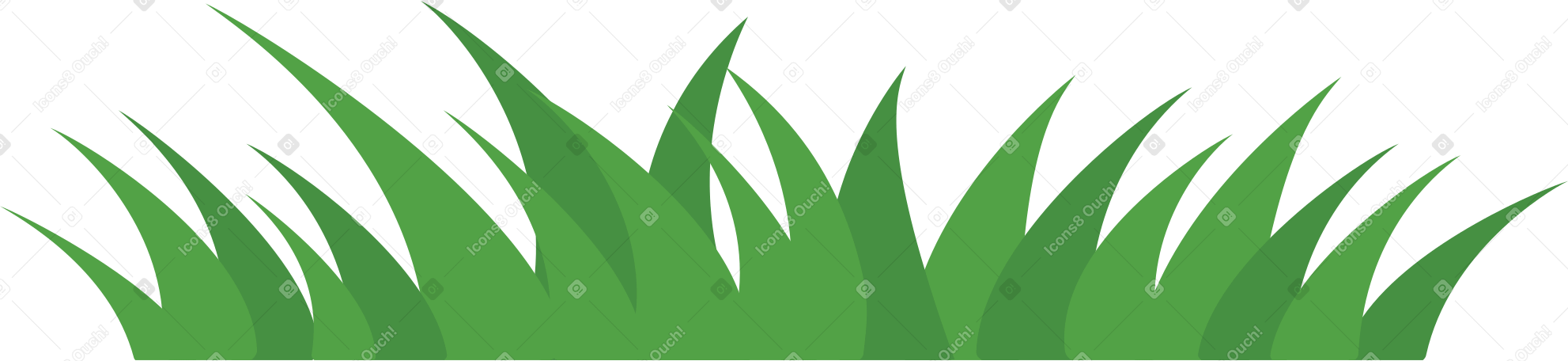 grass Illustration in PNG, SVG