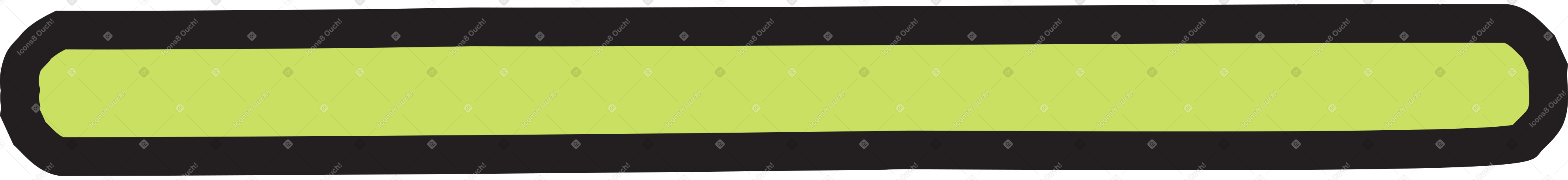 green decorative stick PNG, SVG