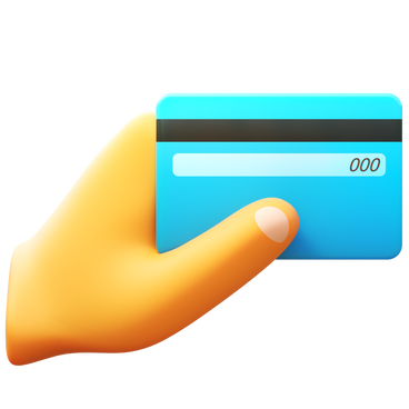 hand holding credit card PNG, SVG