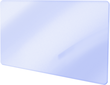 blue rectangle in perspective PNG, SVG