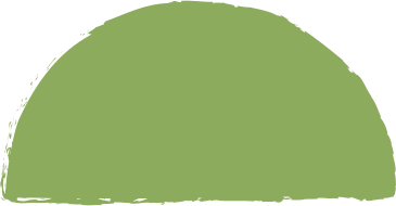 Dark green semicircle PNG, SVG