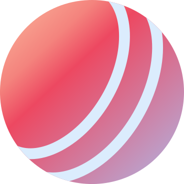 pink ball with two stripes PNG, SVG
