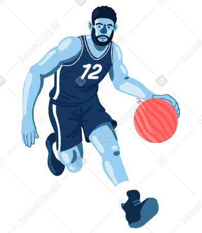 Unusual basketball PNG, SVG