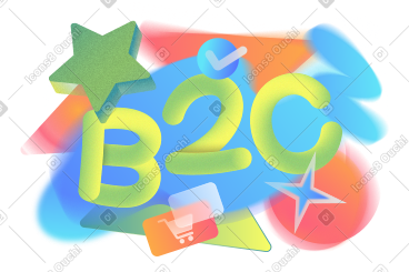 用购物车符号和复选标记文本刻字 b2c PNG, SVG