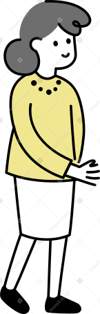 mujer en traje PNG, SVG