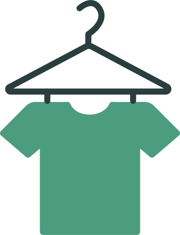 Kleiderbügel mit t-shirt PNG, SVG