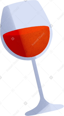 glass of red wine PNG、SVG
