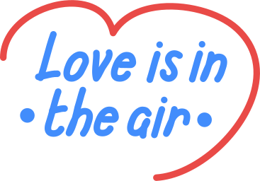 love is in the air PNG, SVG