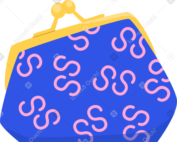 blue wallet Illustration in PNG, SVG